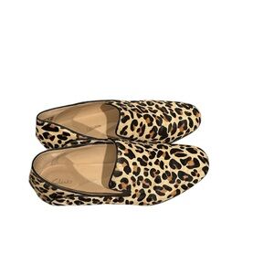 🥿 Clarks Cushion Plus Leopard Print Loafers – Women’s Size 8